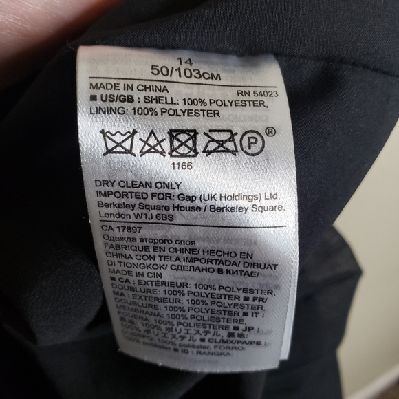 Banana Republic Chiffon Solid Pleated Sleeveless Dress Black 14 - Picture 6 of 9